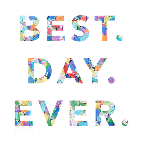 Best Day Ever Wedding Sticker by BHLDN for iOS & Android GIPHY
