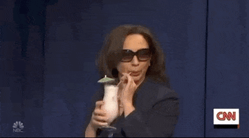 Kamala Harris Drink GIF by Saturday Night Live