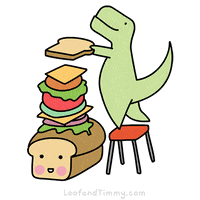 Trex Sandwich GIFs - Find & Share on GIPHY