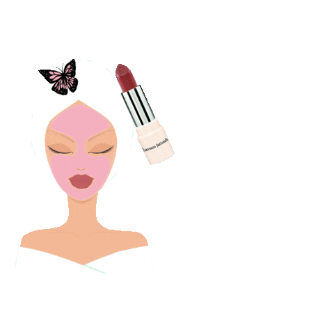 Skin Care Pink Sticker by WaelOnline