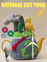 Climate Change Electricity GIF by TeaCosyFolk