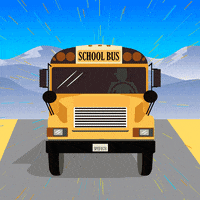 Driving School Bus GIF