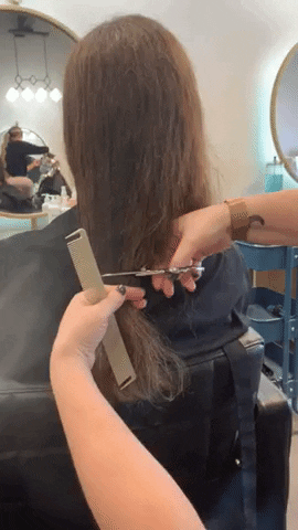 Cutting Hair GIF