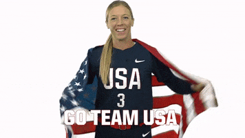 Team Usa Ally Carda GIF by USA Softball