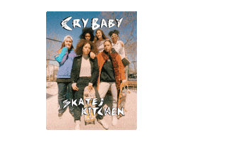 Sticker by crybaby zine