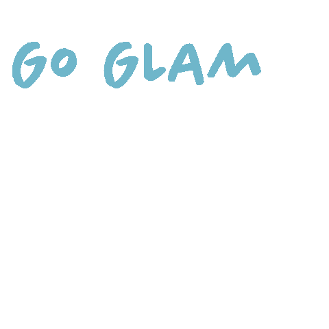 go glam app Sticker