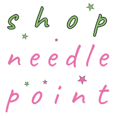 Bestitched Needlepoint Sticker