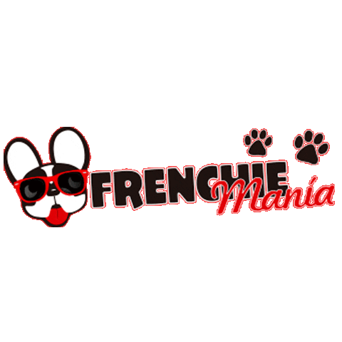 frenchiemania Sticker