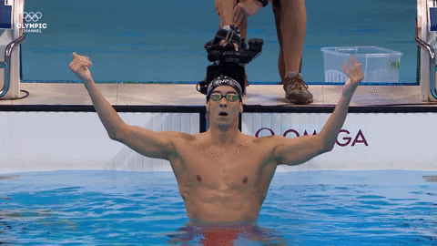 Come On Swimming GIF by Olympic Channel