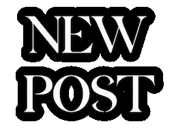 New Post Sticker