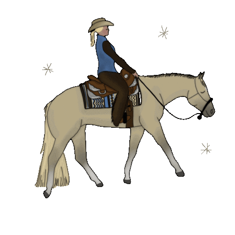 Horse Country Sticker by winterlichtmalerei