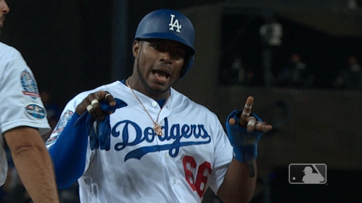 Los Angeles Dodgers Sport GIF by MLB - Find & Share on GIPHY