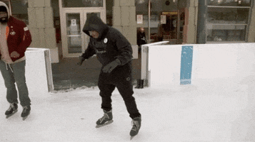 trying to learn how to skate like ice skating GIF by VH1