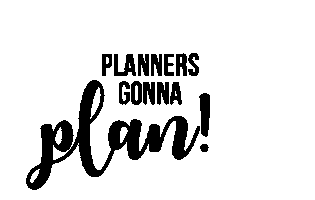 Plan Planner Sticker by Plannercon Europe