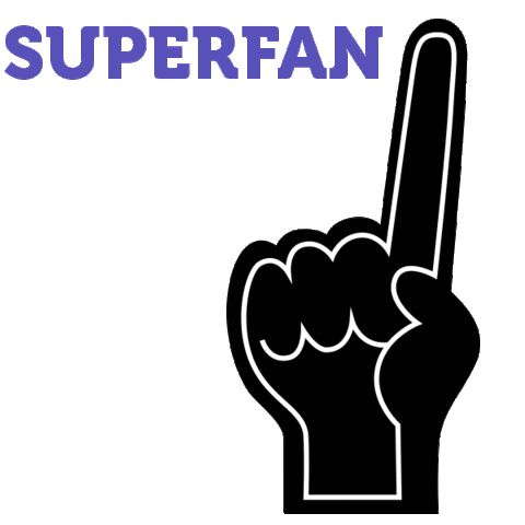 Superfan Sticker by Col'Cacchio for iOS & Android | GIPHY
