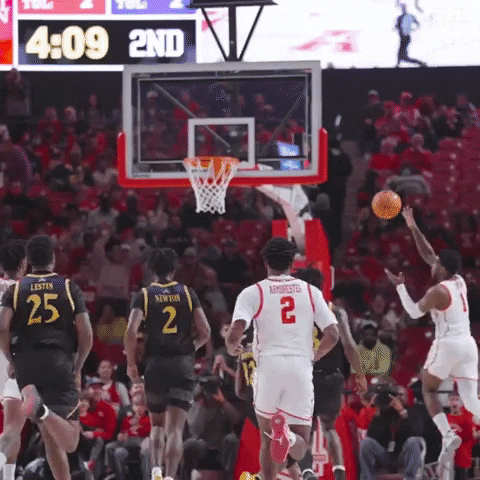 Assist Slam Dunk GIF by Coogfans