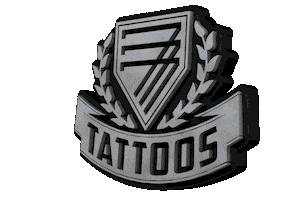 777 Tattoos Sticker