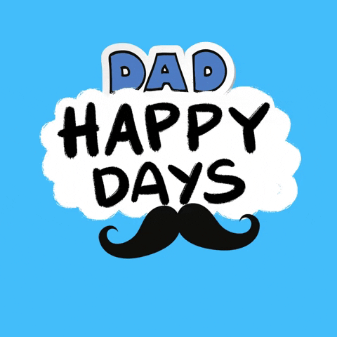 Father Happy Fathers Day GIF by Digital Pratik