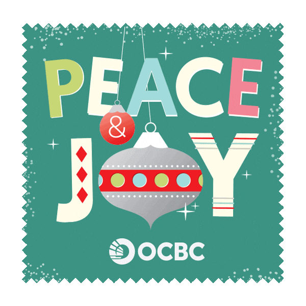 Joy Peace Sticker by OCBC Bank