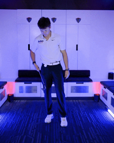 Depaul University Golf GIF by DePaul Athletics