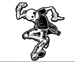 Moshing Punk Rock Sticker by Sneakreaper Industries