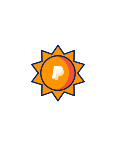 Sun Easter Sticker by PayPal