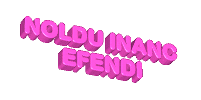 Noldu Inanc Efendi Sticker