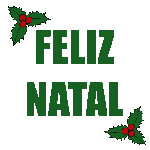 Feliz Natal Christmas Sticker by AICAPAS