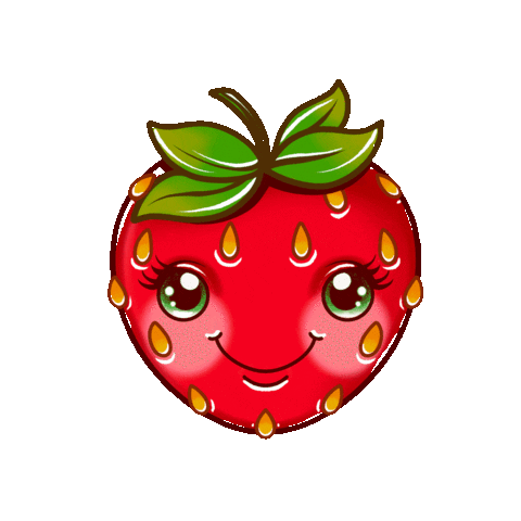 Happy Food Sticker by Rebirth Garments