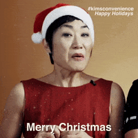 Celebrate Merry Christmas GIF by Kim's Convenience