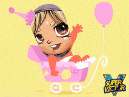 Happy Birthday Baby GIF by SuperVictor