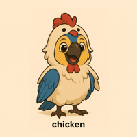 Chicken Banana GIF by Feraz NFT