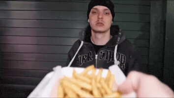 French Fry Captain GIF