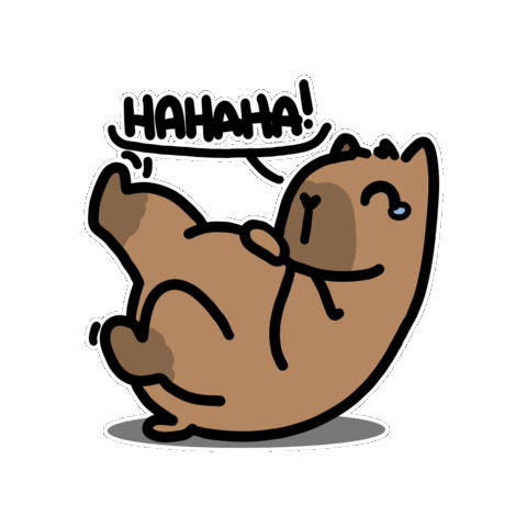 Capybara Sticker