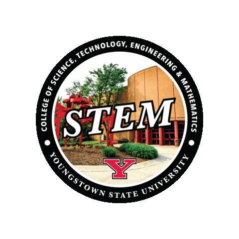 Penguins Stem Sticker by Youngstown State University