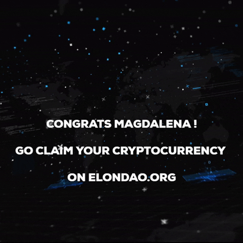Congrats Claiming GIF by elondrop