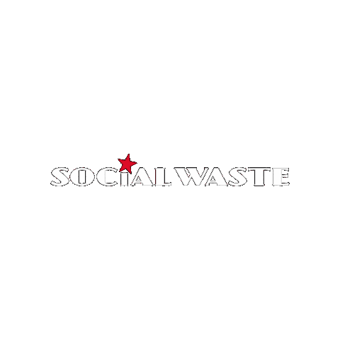 Social Waste Sticker
