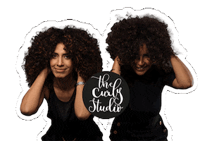 Curlyhair Sticker by Thecurlystudio