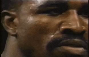 EvanderHolyfield angry mad boxing bully GIF