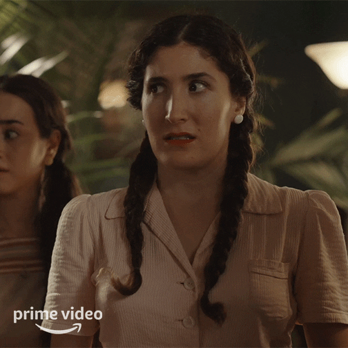 Scared Uh Oh GIF by Amazon Prime Video
