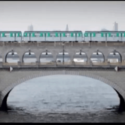 loop train GIF by The Videobook