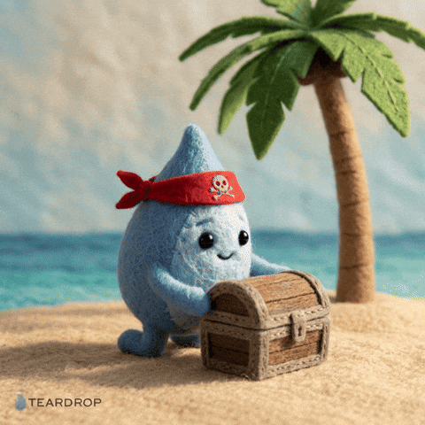 Happy Treasure Chest GIF by Teardrop