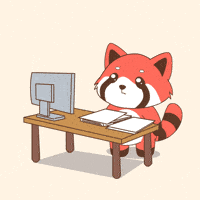 Angry Red Panda GIF