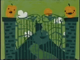haunted house halloween GIF