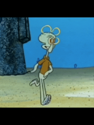 Squidward GIF