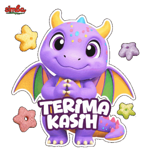 Terimakasih Sticker by Simba Cereal