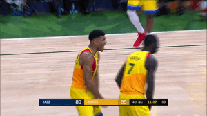 get excited pumped up GIF by NBA