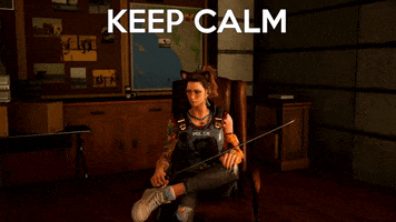 Keep Calm Video Game GIF by 110 Industries