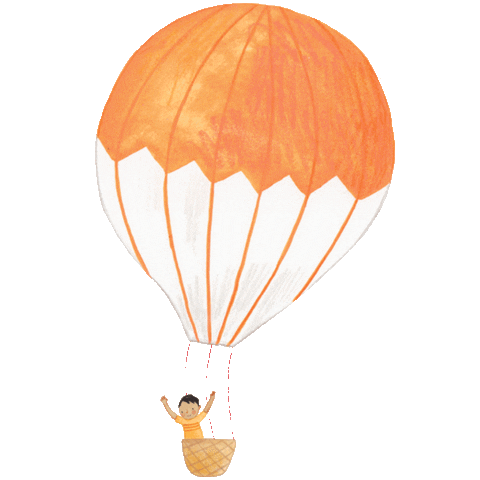 Hot Air Balloon Kids Sticker by Magnolia Market