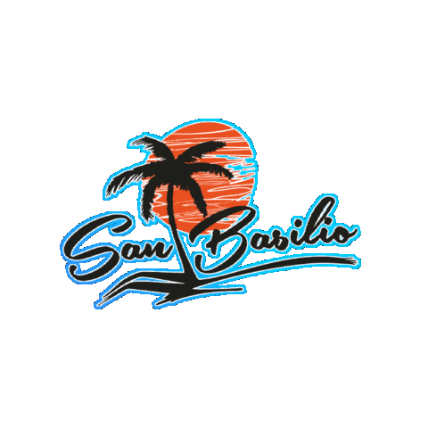 Lido San Basilio Sticker